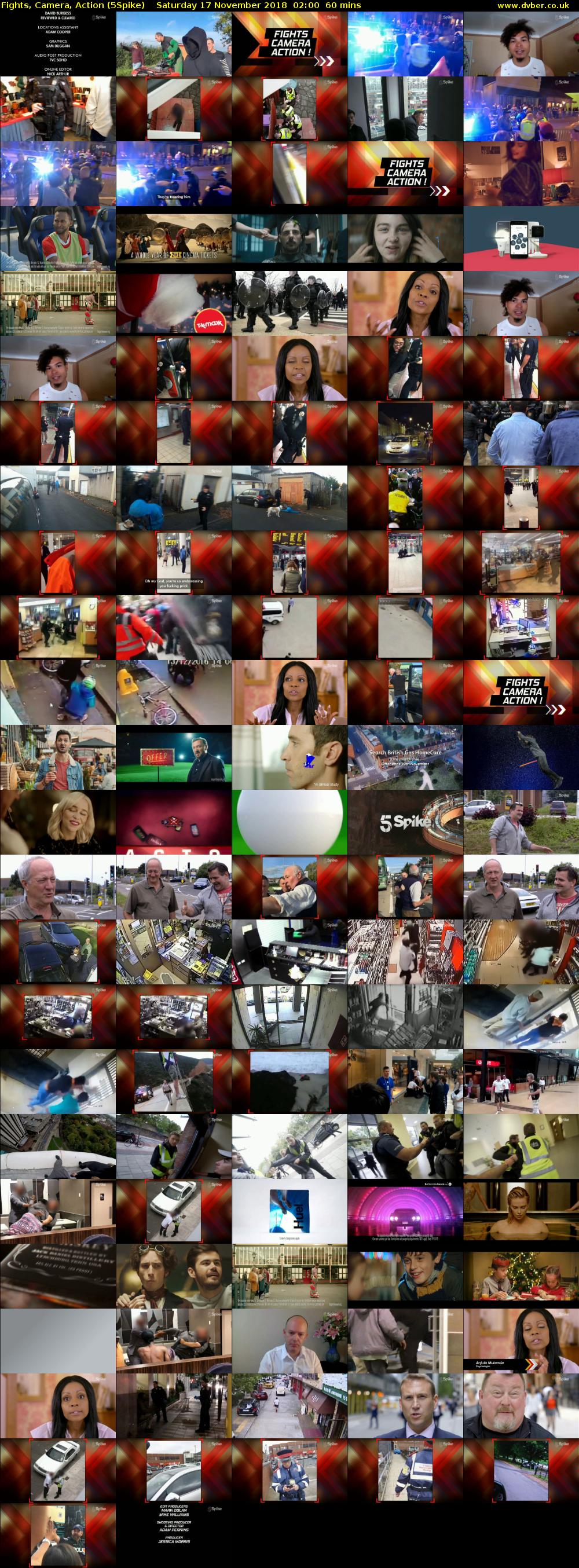 Fights, Camera, Action (5Spike) Saturday 17 November 2018 02:00 - 03:00