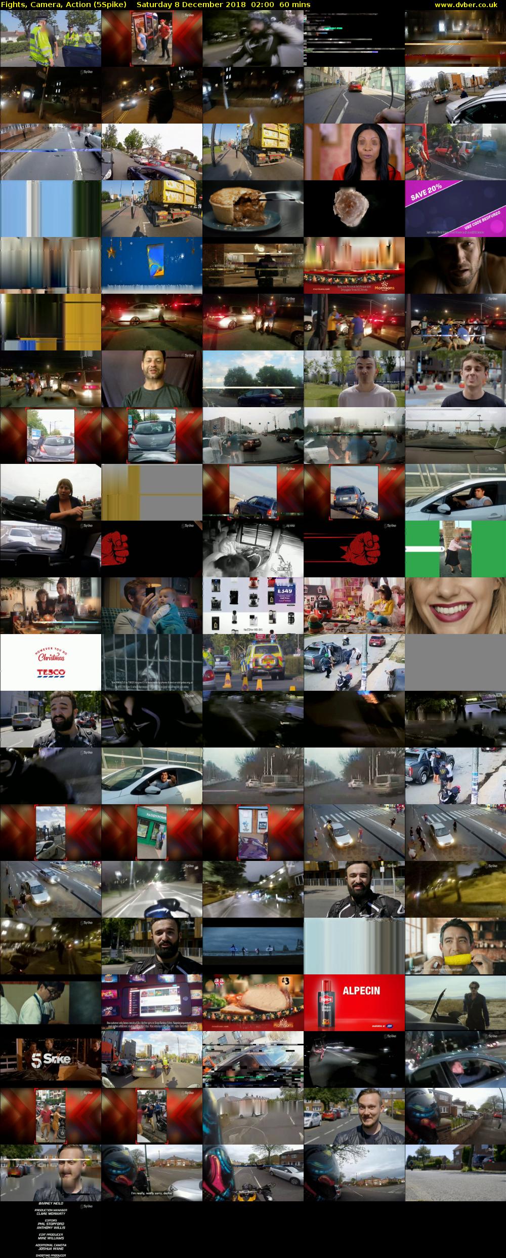 Fights, Camera, Action (5Spike) Saturday 8 December 2018 02:00 - 03:00