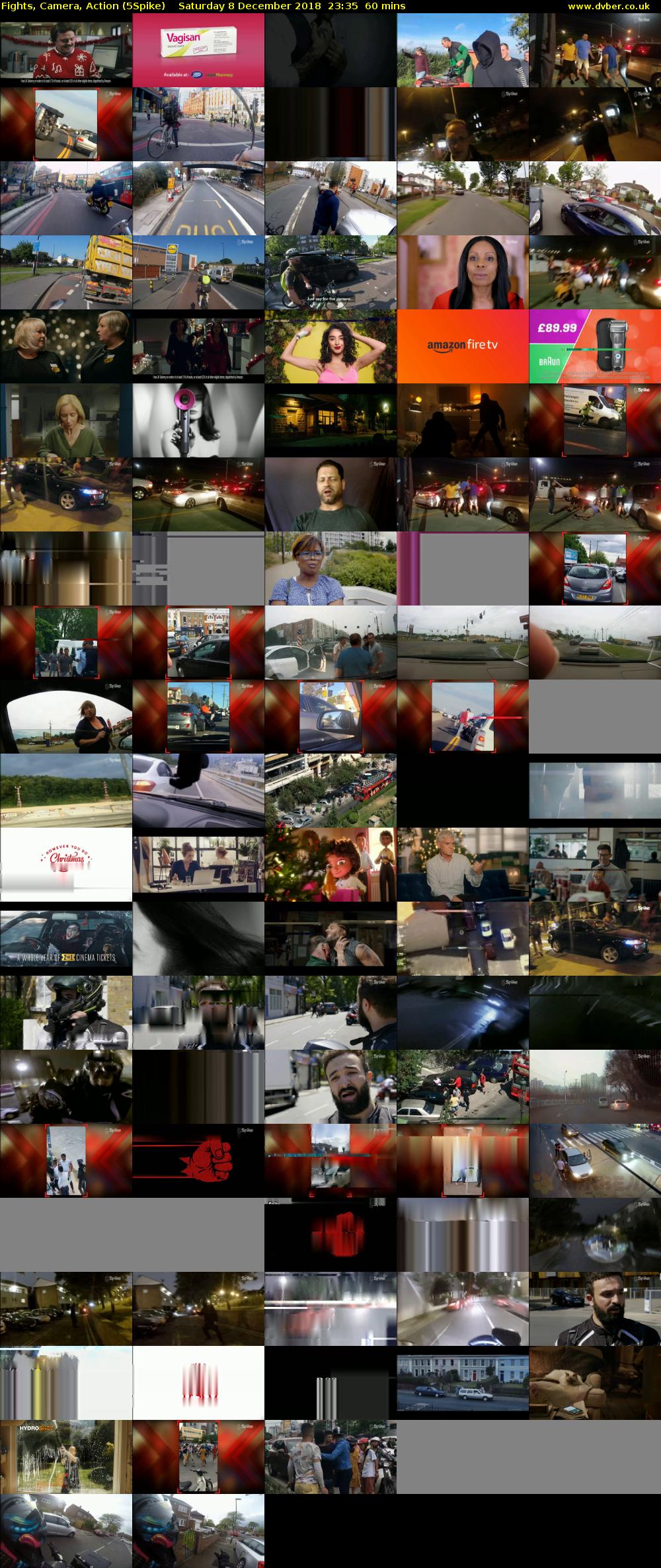 Fights, Camera, Action (5Spike) Saturday 8 December 2018 23:35 - 00:35