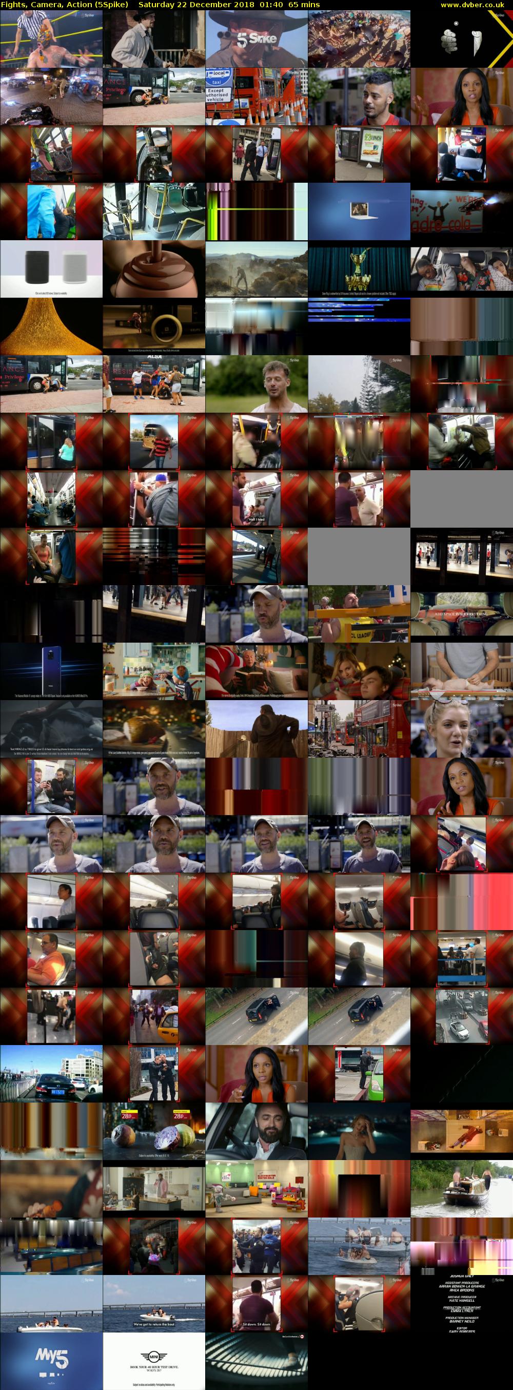 Fights, Camera, Action (5Spike) Saturday 22 December 2018 01:40 - 02:45