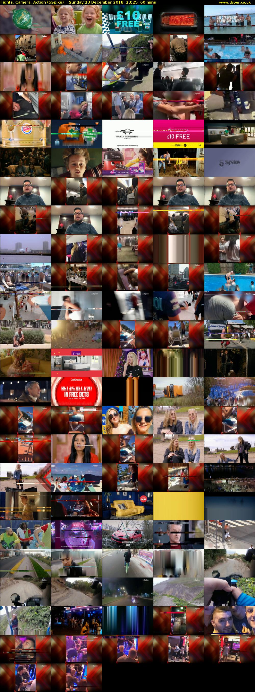 Fights, Camera, Action (5Spike) Sunday 23 December 2018 23:25 - 00:25