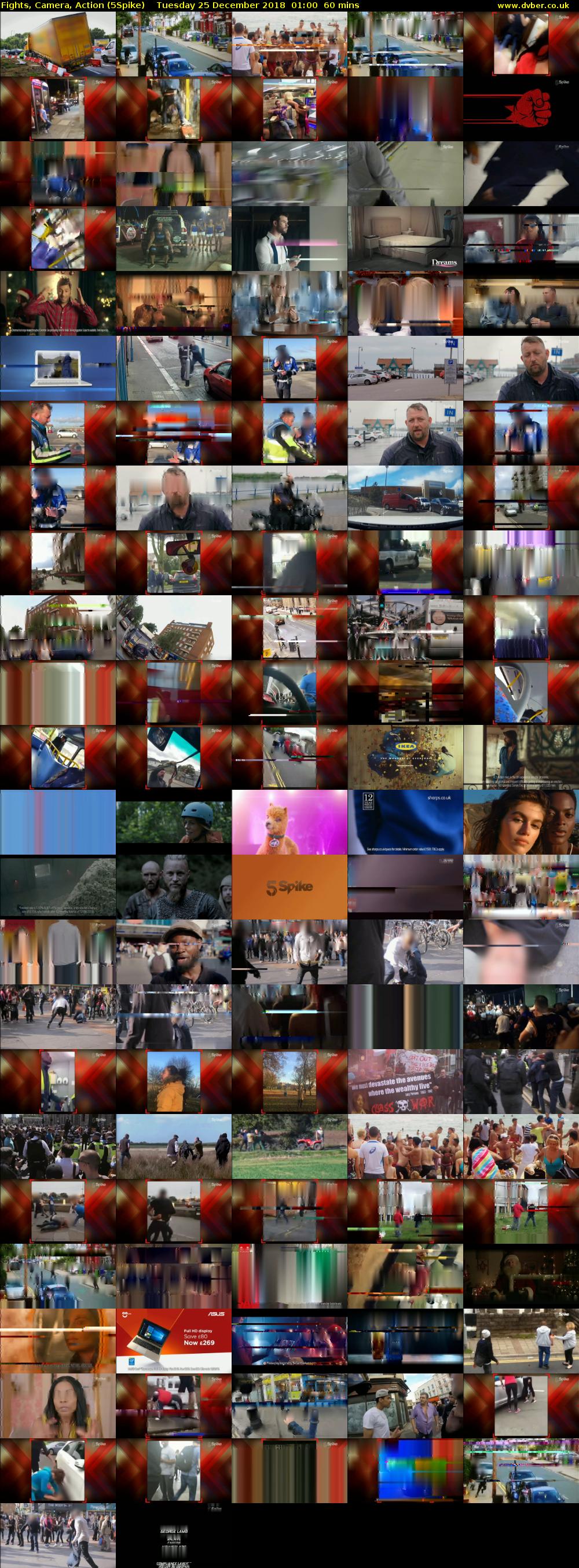 Fights, Camera, Action (5Spike) Tuesday 25 December 2018 01:00 - 02:00