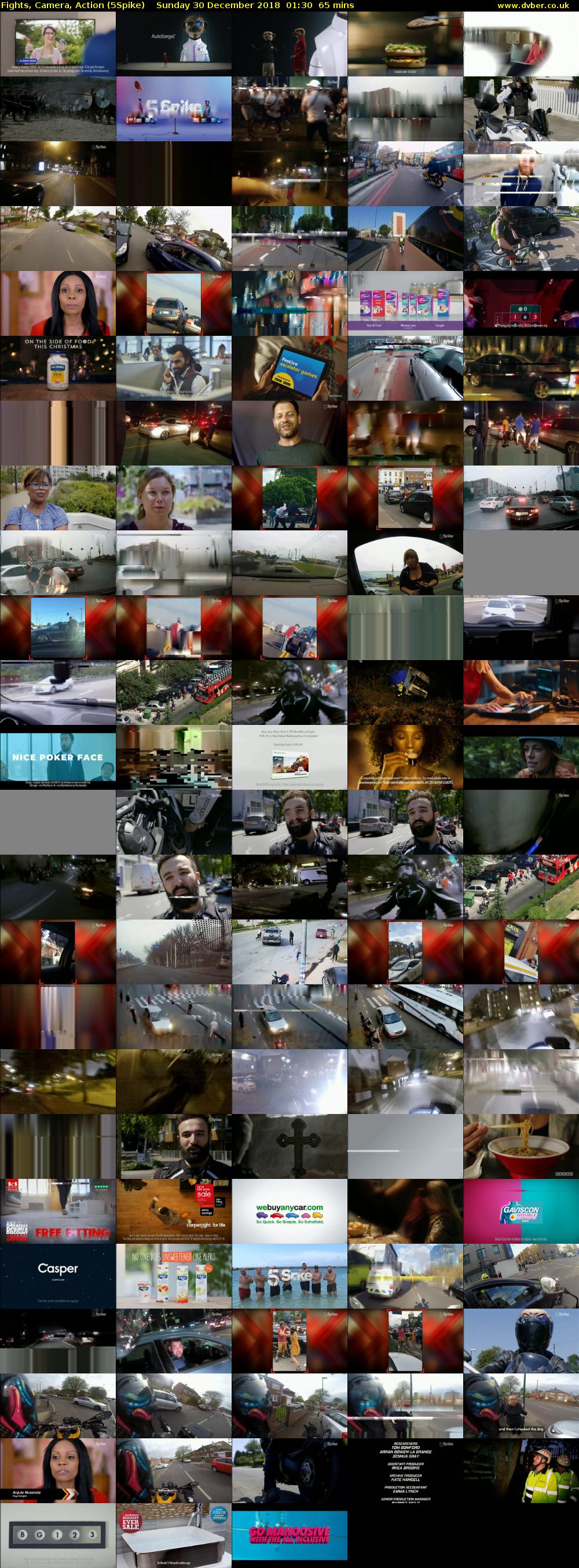 Fights, Camera, Action (5Spike) Sunday 30 December 2018 01:30 - 02:35