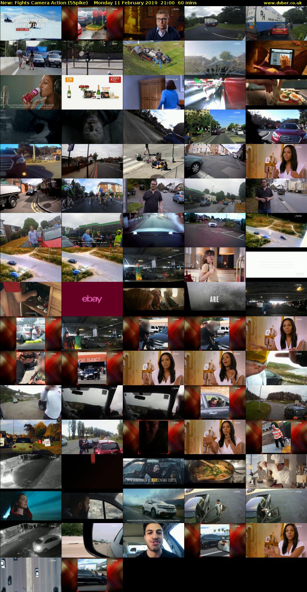 Fights Camera Action (5Spike) Monday 11 February 2019 21:00 - 22:00