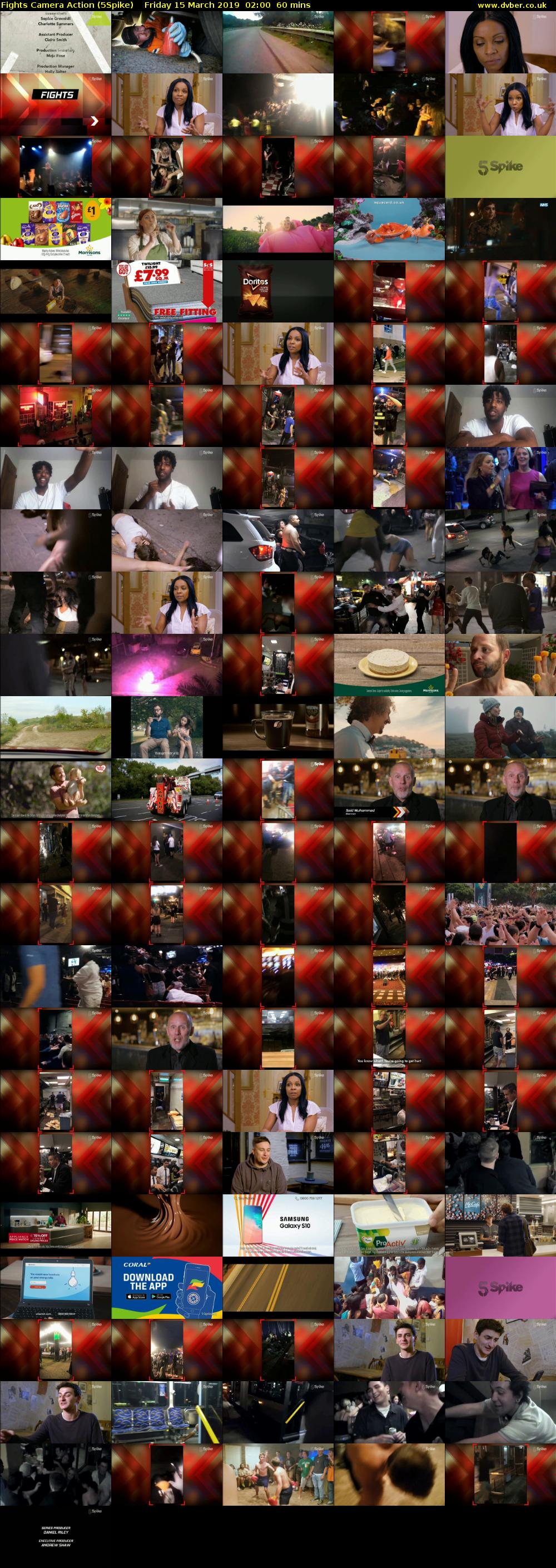 Fights Camera Action (5Spike) Friday 15 March 2019 02:00 - 03:00