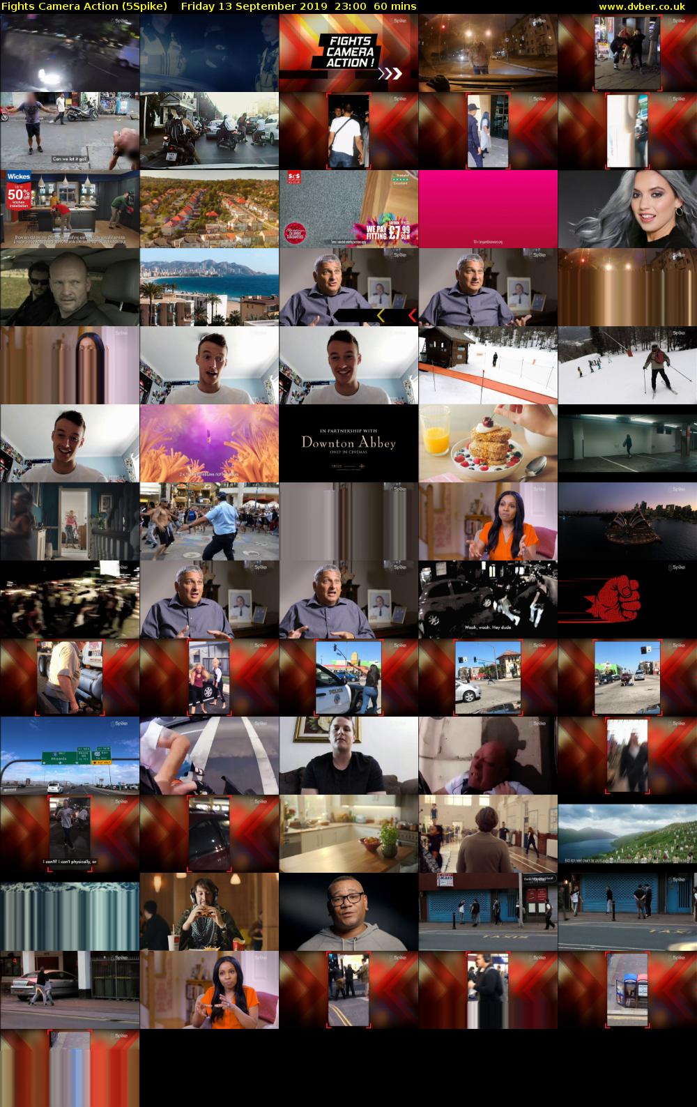 Fights Camera Action (5Spike) Friday 13 September 2019 23:00 - 00:00
