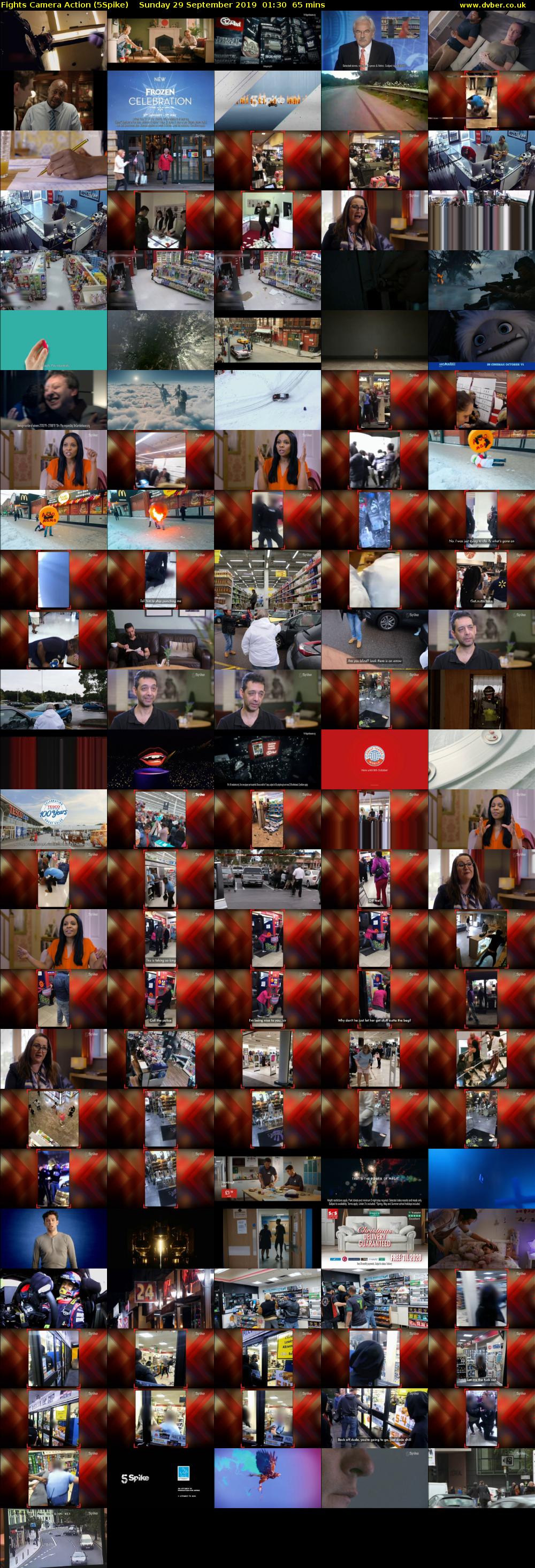 Fights Camera Action (5Spike) Sunday 29 September 2019 01:30 - 02:35