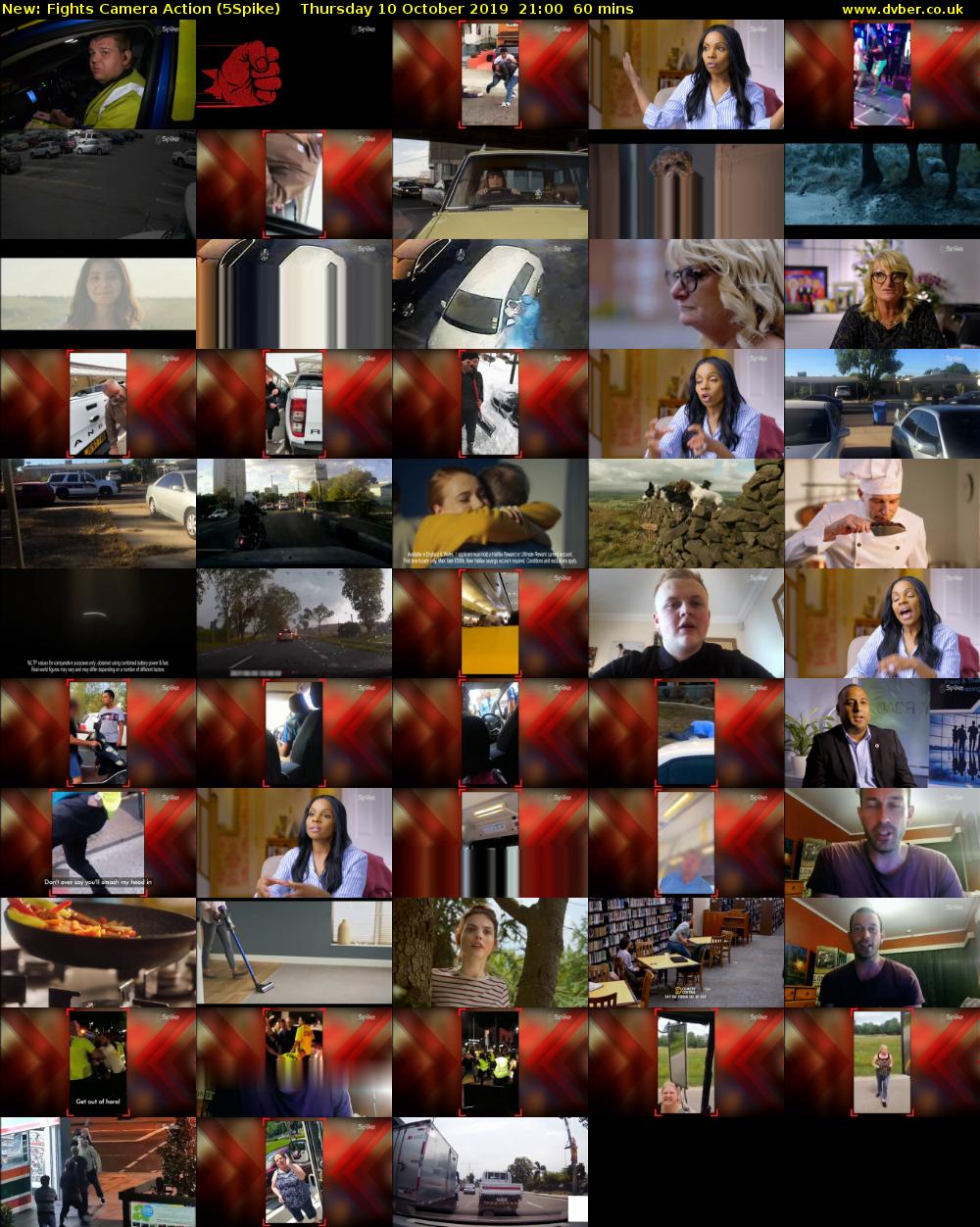 Fights Camera Action (5Spike) Thursday 10 October 2019 21:00 - 22:00