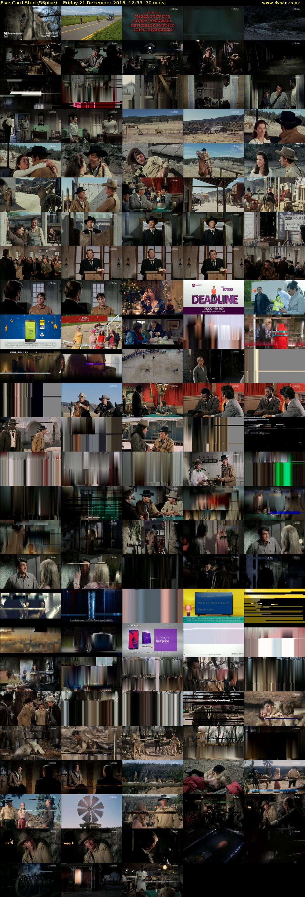 Five Card Stud (5Spike) Friday 21 December 2018 12:55 - 14:05