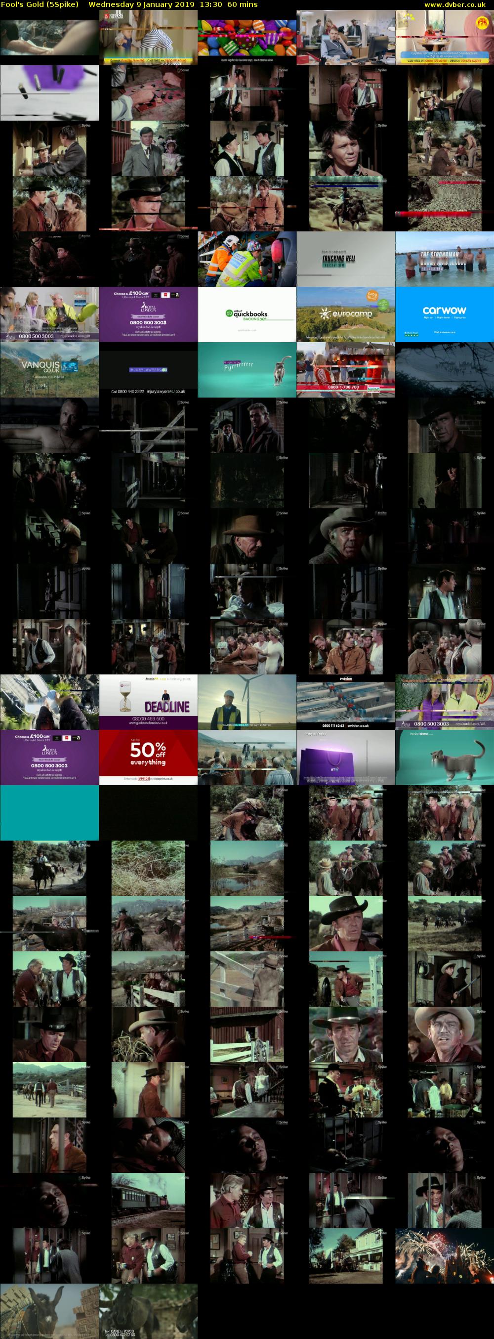 Fool's Gold (5Spike) Wednesday 9 January 2019 13:30 - 14:30