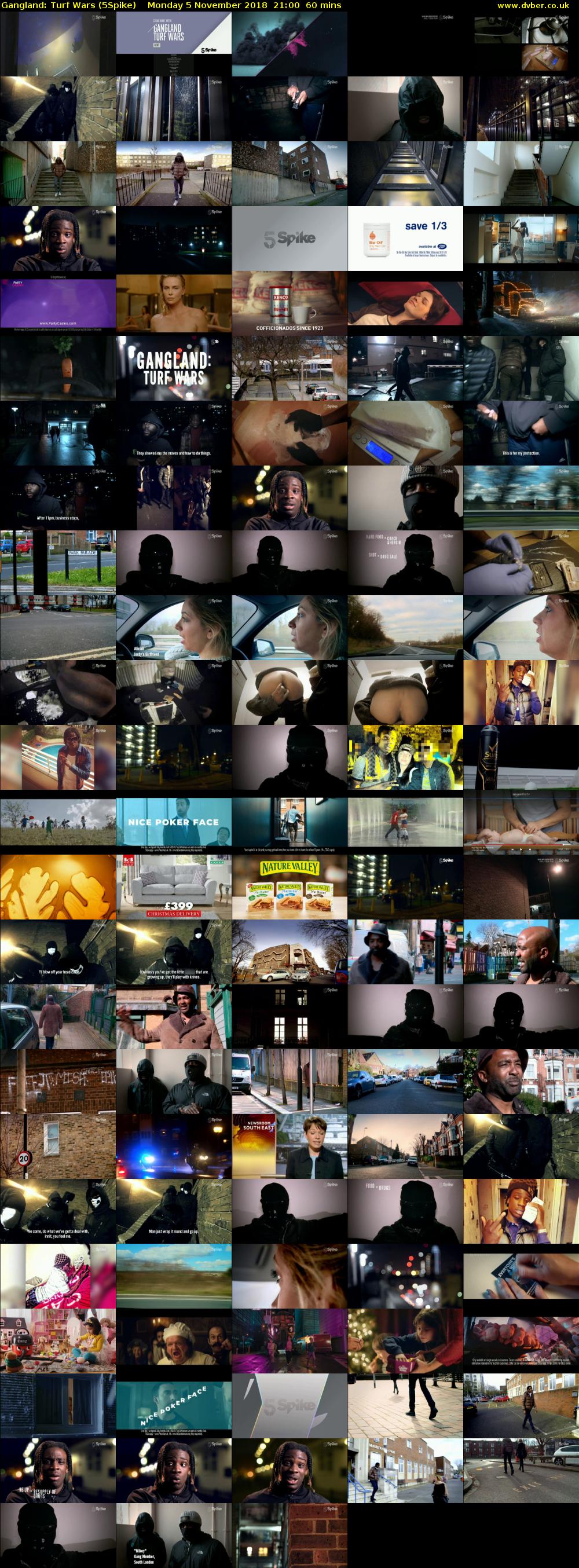 Gangland: Turf Wars (5Spike) Monday 5 November 2018 21:00 - 22:00