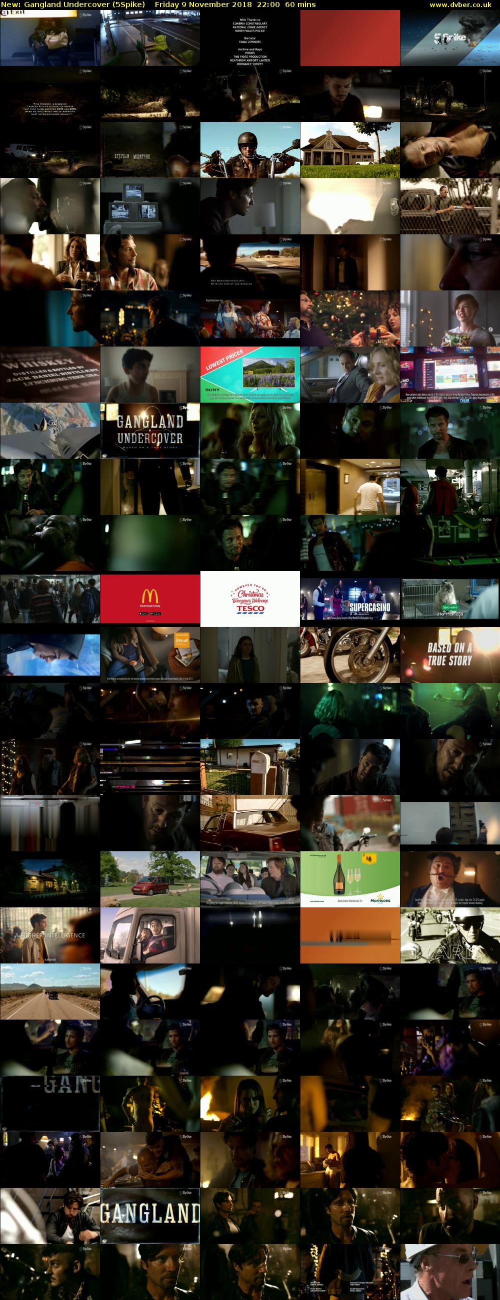 Gangland Undercover (5Spike) Friday 9 November 2018 22:00 - 23:00