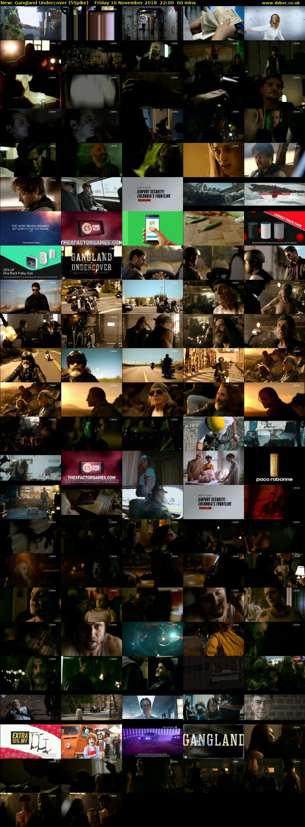 Gangland Undercover (5Spike) Friday 16 November 2018 22:00 - 23:00