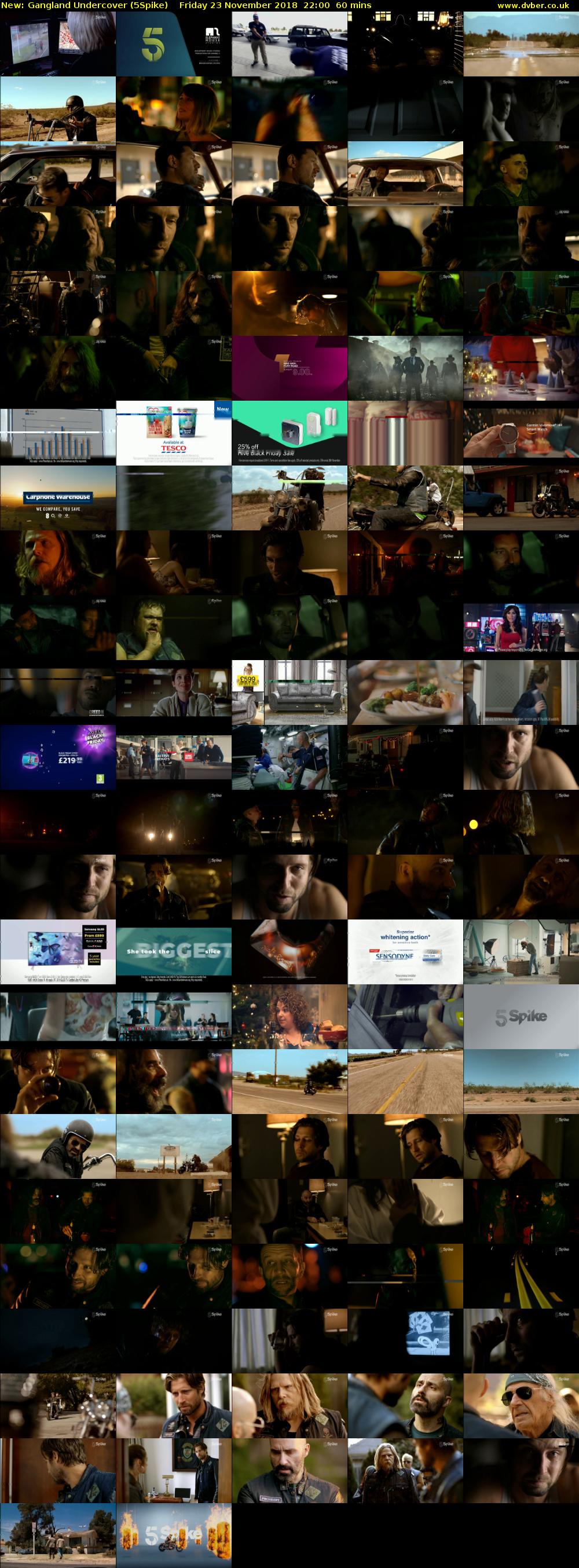 Gangland Undercover (5Spike) Friday 23 November 2018 22:00 - 23:00