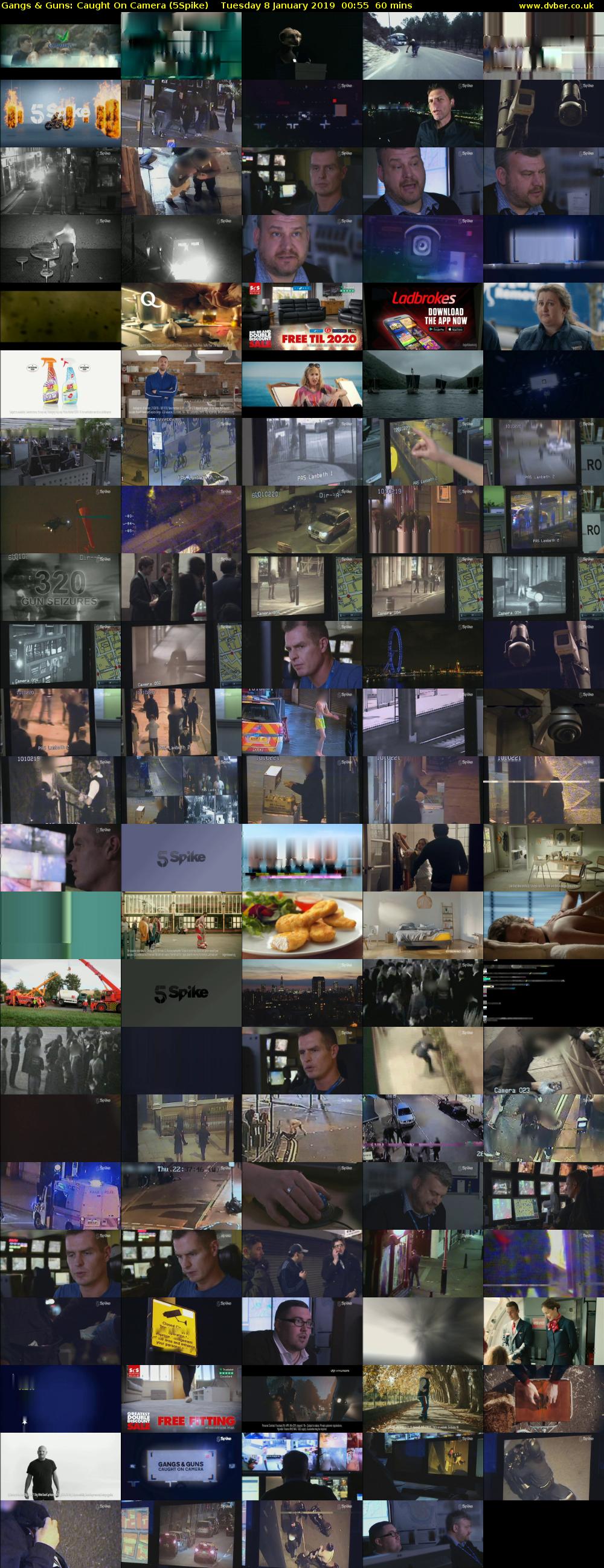 Gangs & Guns: Caught On Camera (5Spike) Tuesday 8 January 2019 00:55 - 01:55