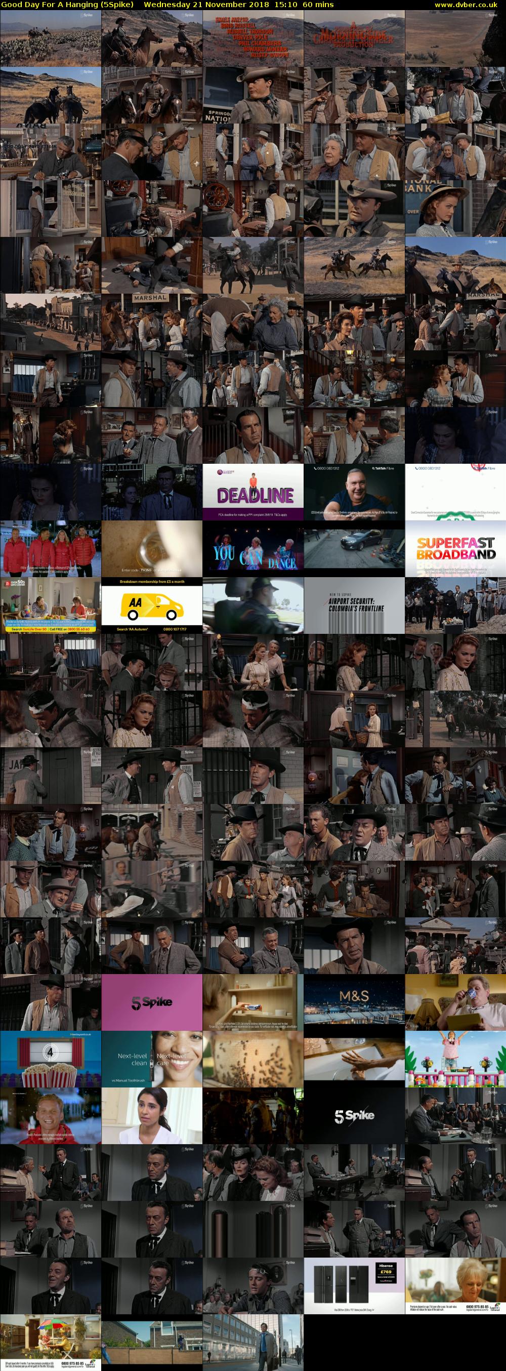 Good Day For A Hanging (5Spike) Wednesday 21 November 2018 15:10 - 16:10