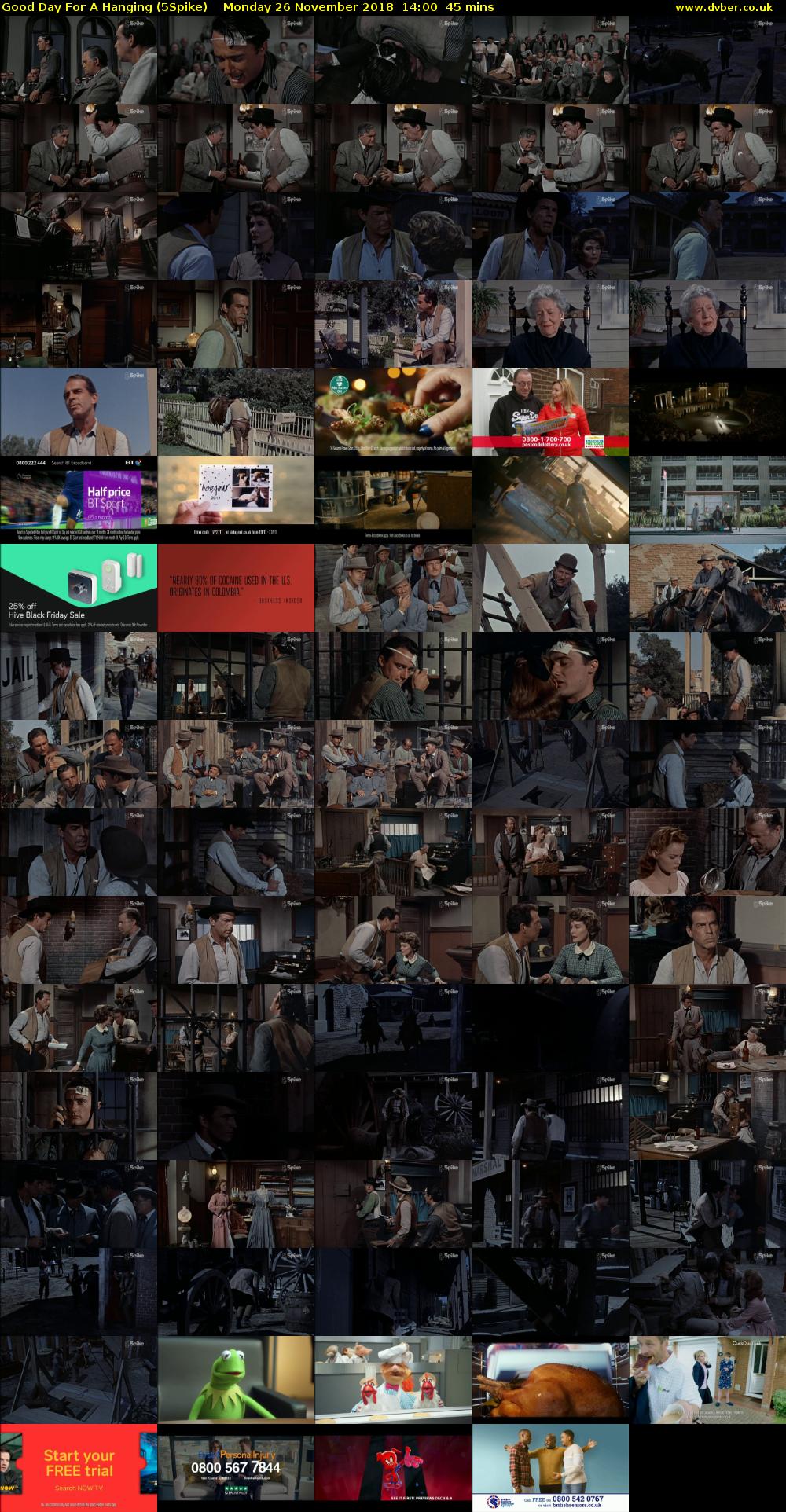 Good Day For A Hanging (5Spike) Monday 26 November 2018 14:00 - 14:45