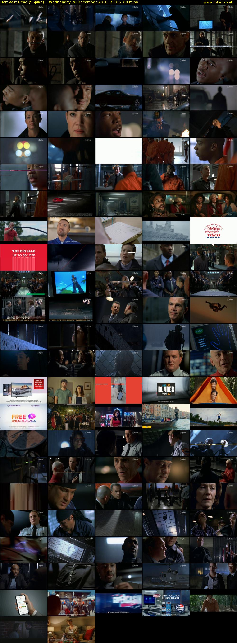 Half Past Dead (5Spike) Wednesday 26 December 2018 23:05 - 00:05