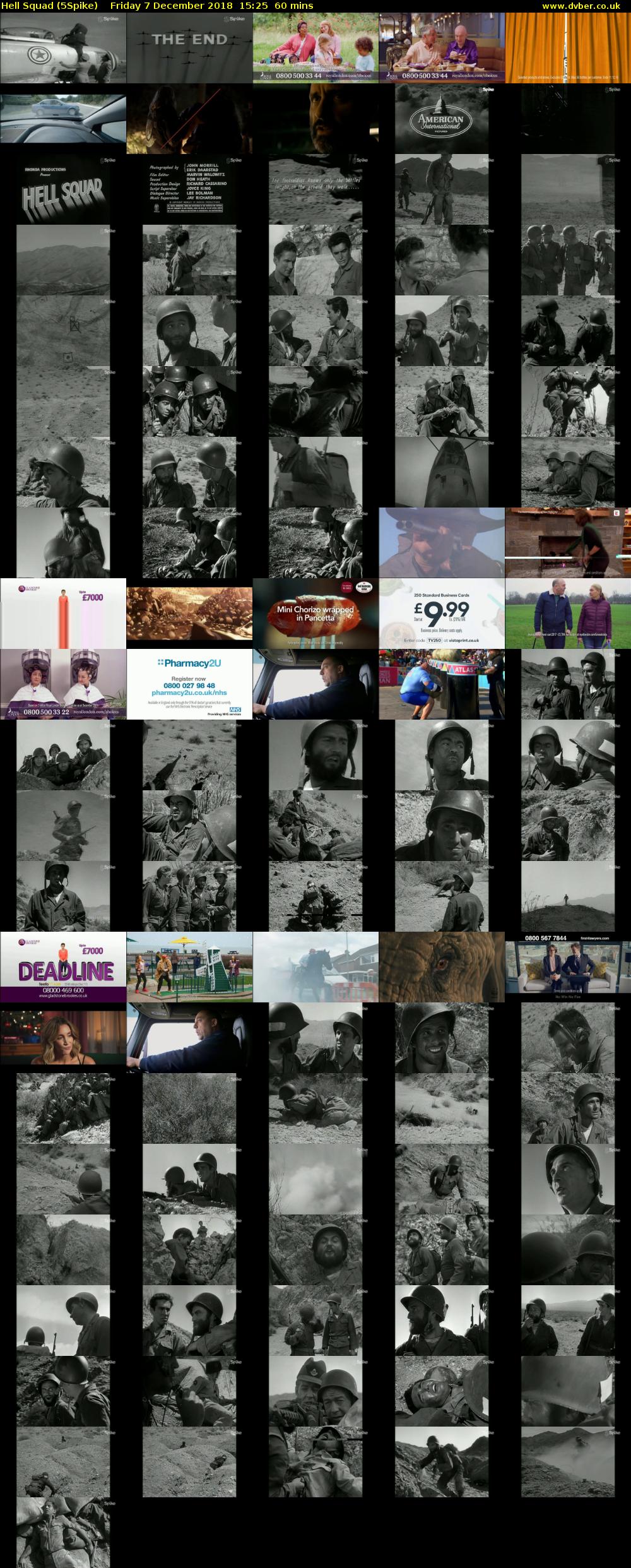 Hell Squad (5Spike) Friday 7 December 2018 15:25 - 16:25