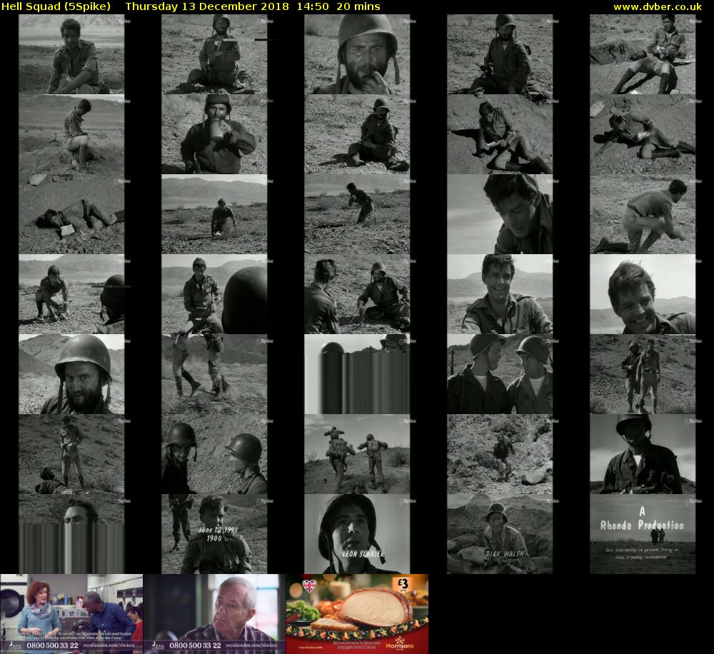 Hell Squad (5Spike) Thursday 13 December 2018 14:50 - 15:10