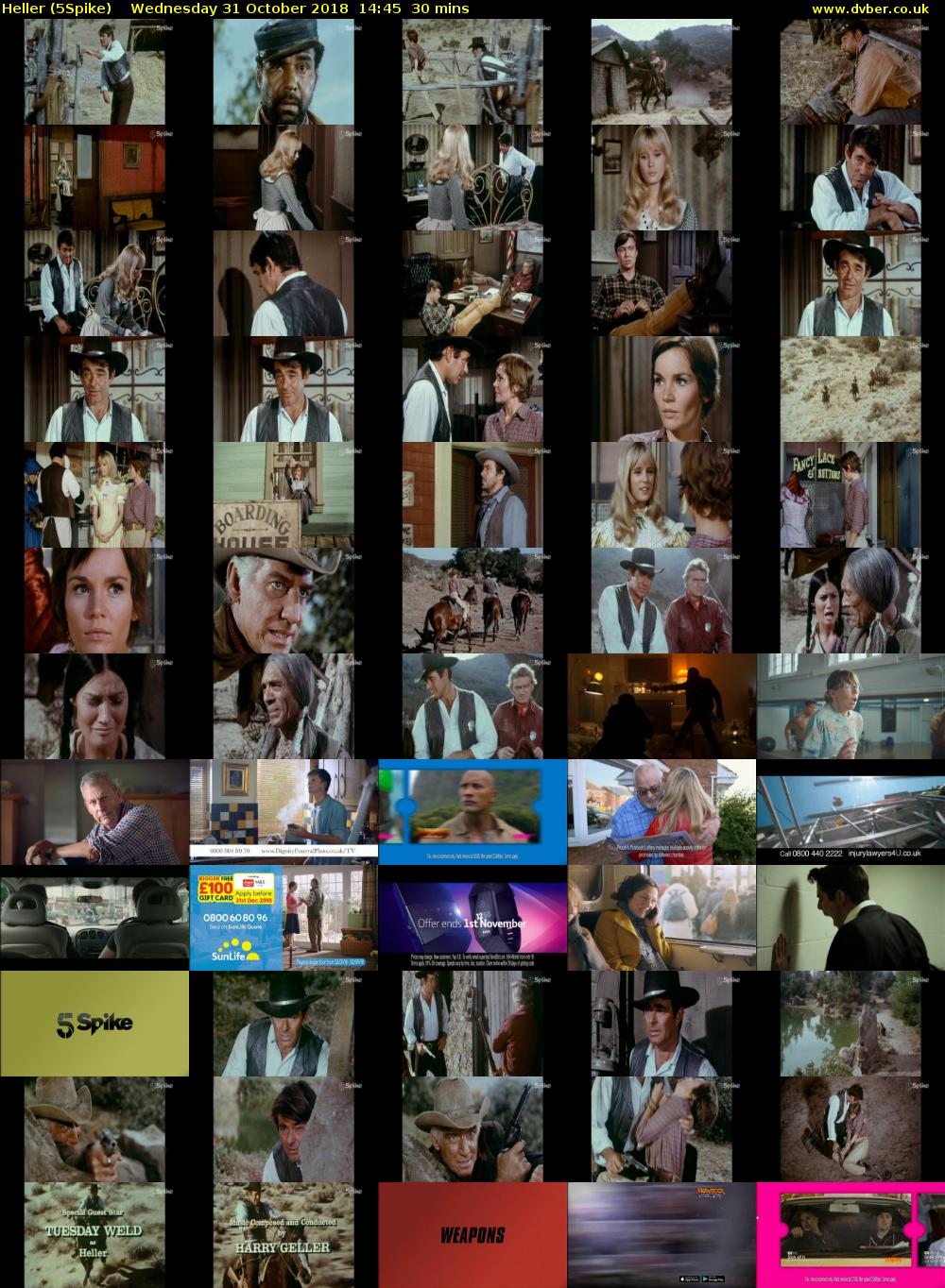 Heller (5Spike) Wednesday 31 October 2018 14:45 - 15:15