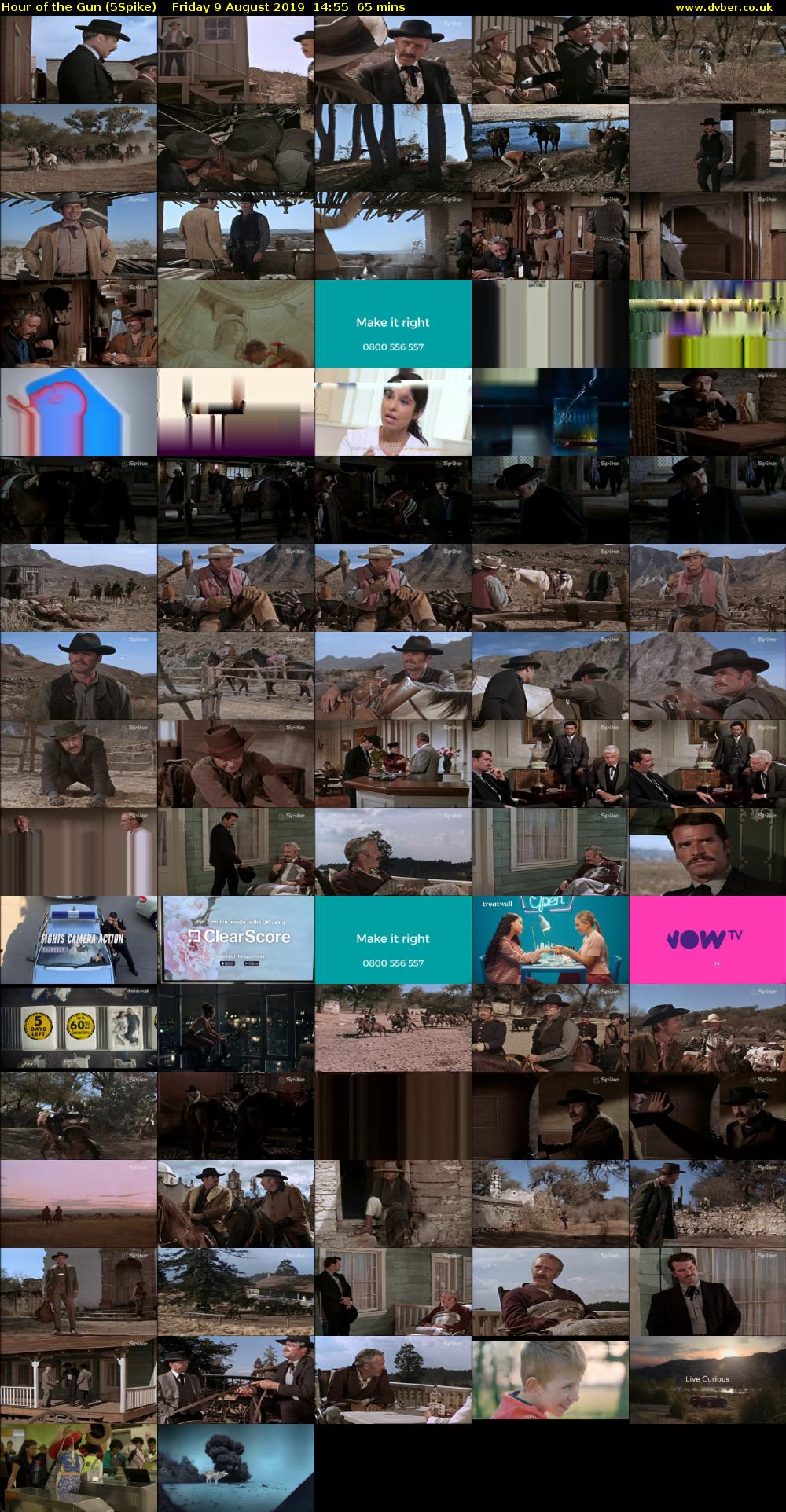 Hour of the Gun (5Spike) Friday 9 August 2019 14:55 - 16:00