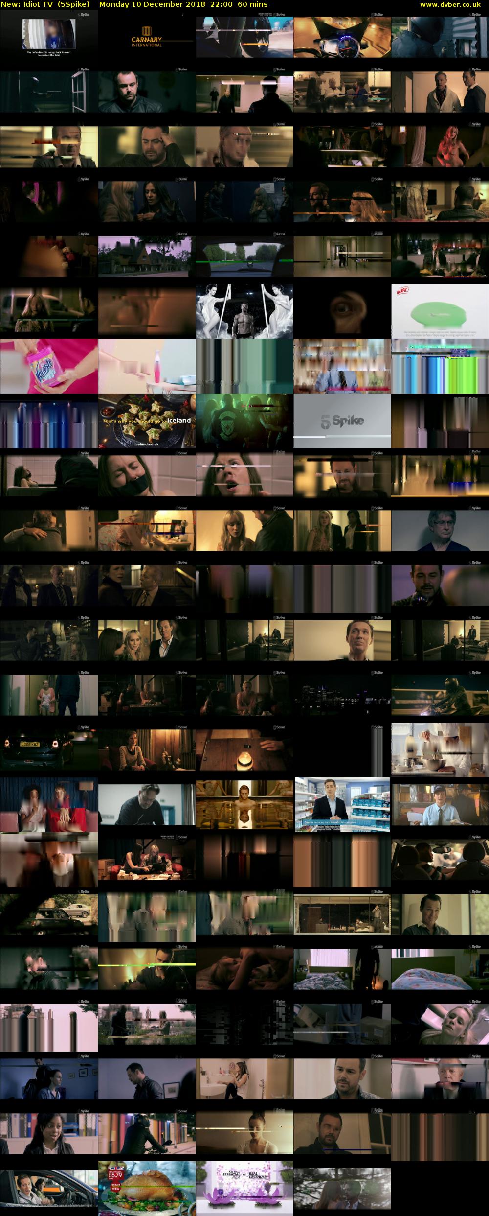 Idiot TV (5Spike) Monday 10 December 2018 22:00 - 23:00