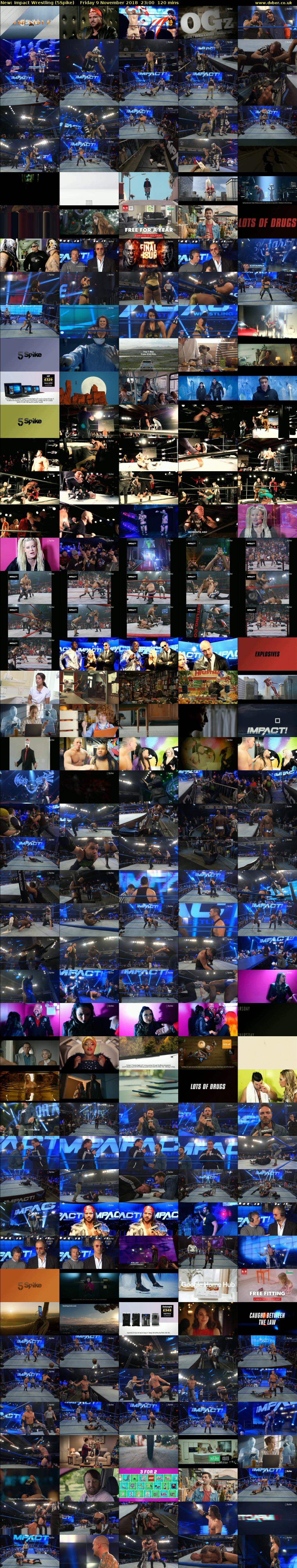 Impact Wrestling (5Spike) Friday 9 November 2018 23:00 - 01:00