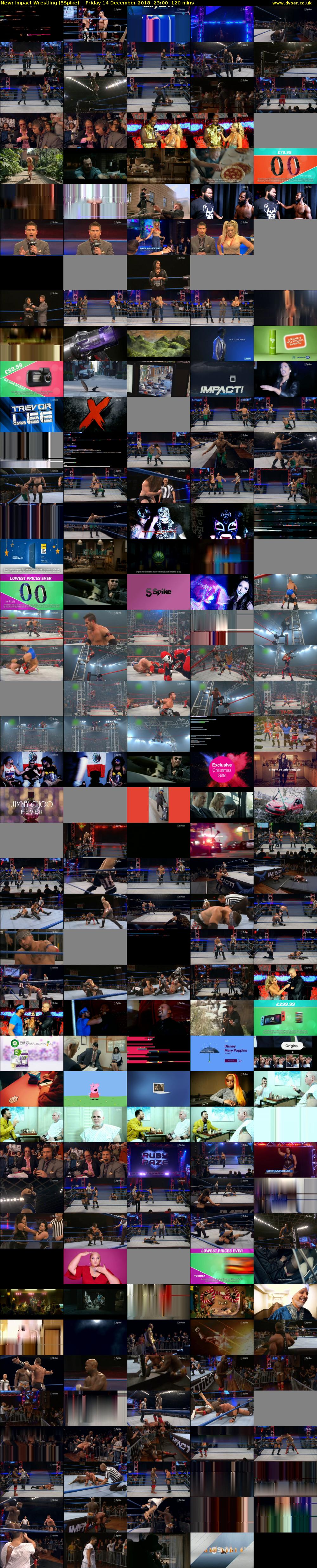 Impact Wrestling (5Spike) Friday 14 December 2018 23:00 - 01:00