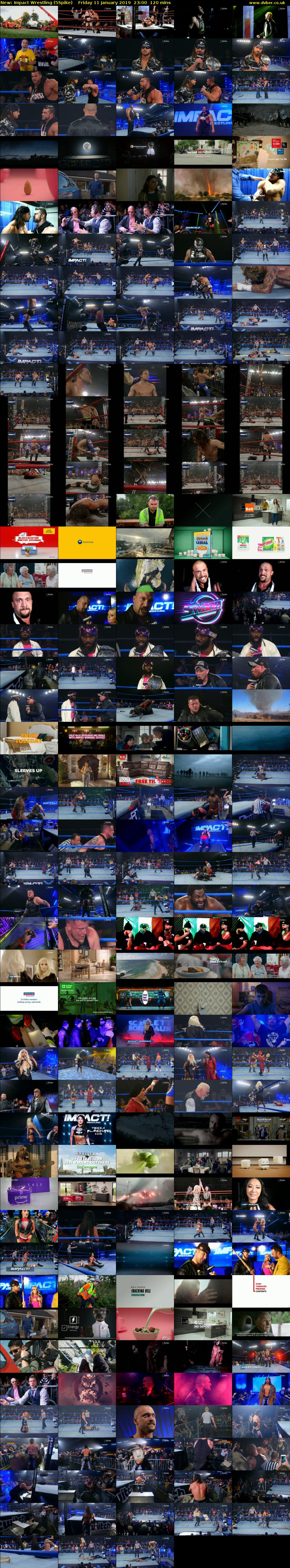 Impact Wrestling (5Spike) Friday 11 January 2019 23:00 - 01:00