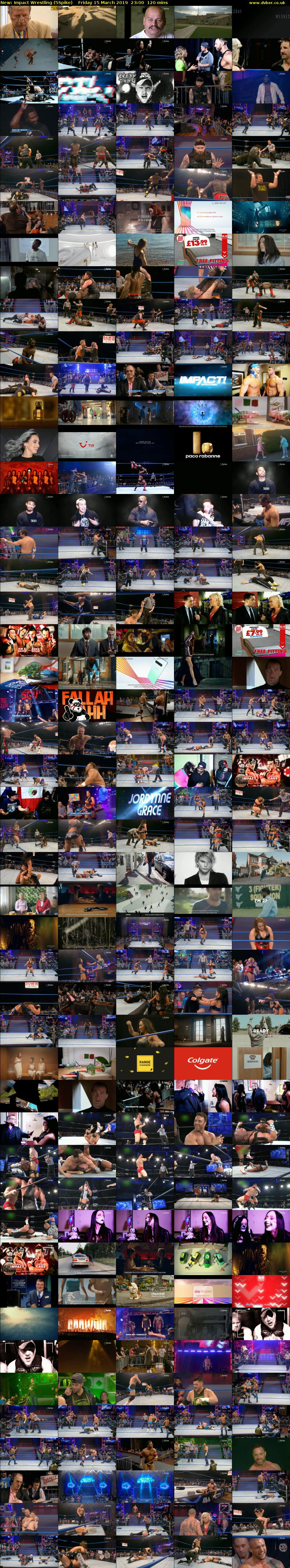 Impact Wrestling (5Spike) Friday 15 March 2019 23:00 - 01:00