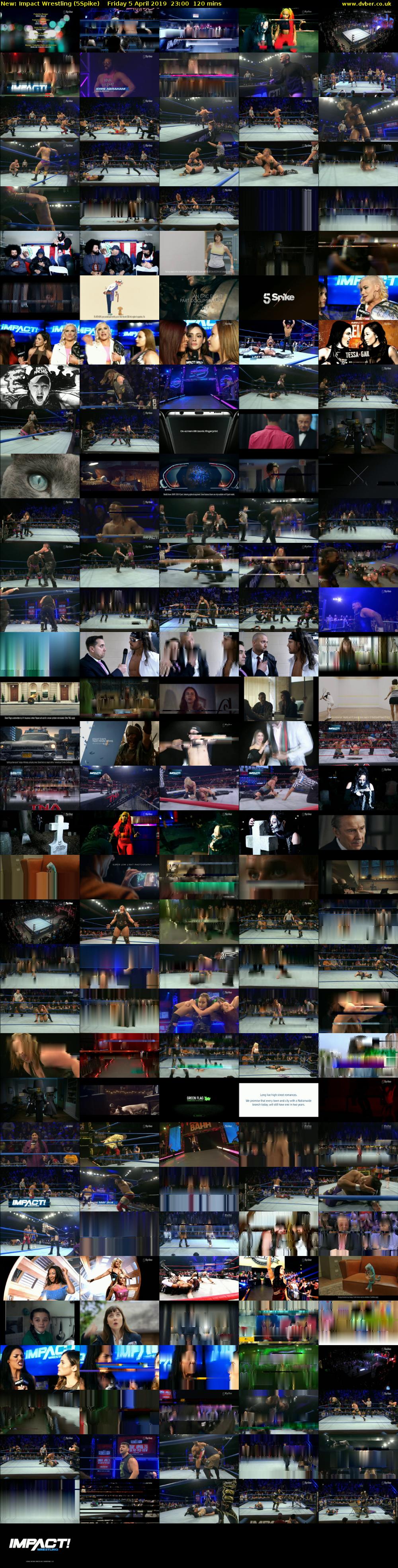 Impact Wrestling (5Spike) Friday 5 April 2019 23:00 - 01:00