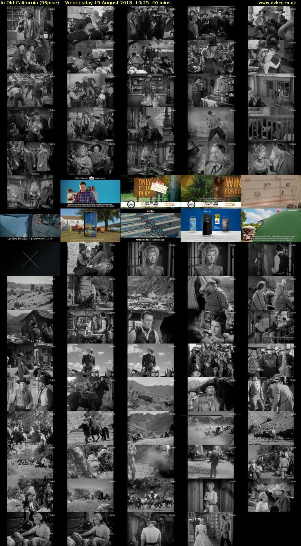In Old California (5Spike) Wednesday 15 August 2018 14:25 - 15:05