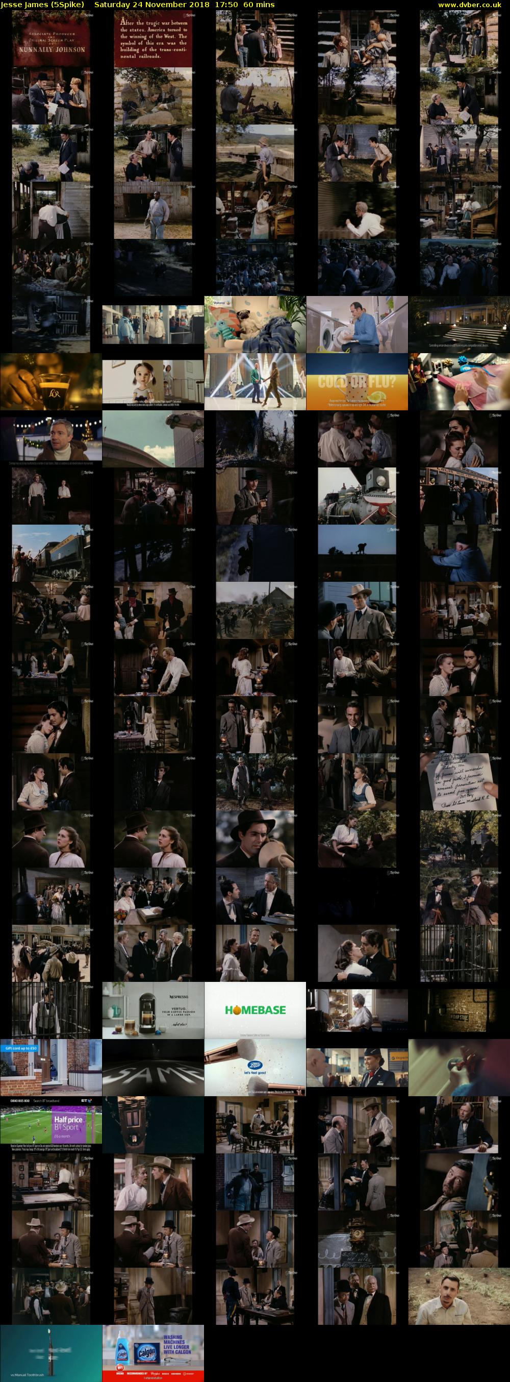 Jesse James (5Spike) Saturday 24 November 2018 17:50 - 18:50