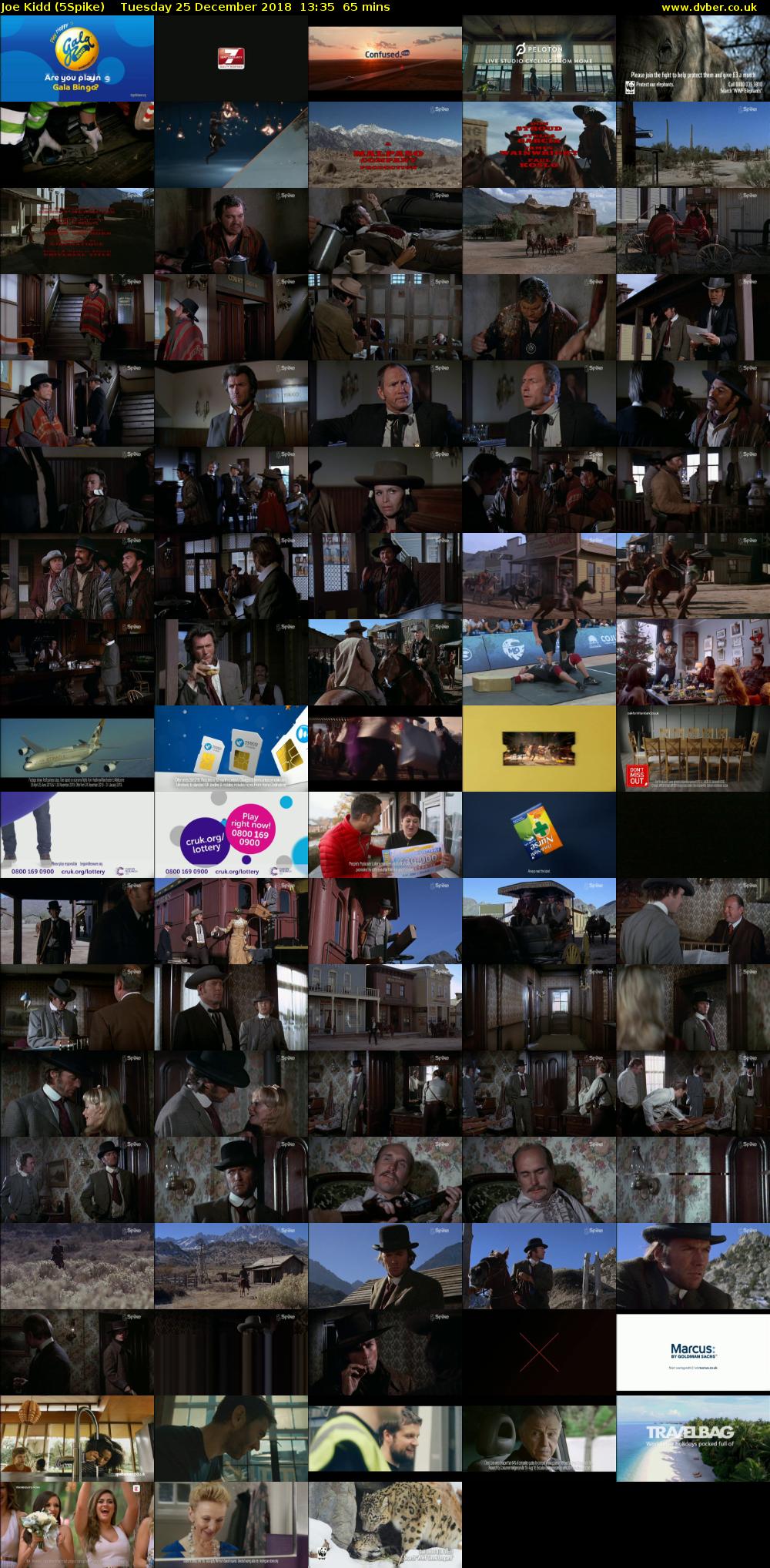 Joe Kidd (5Spike) Tuesday 25 December 2018 13:35 - 14:40