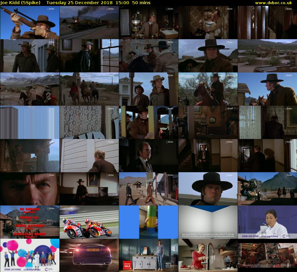 Joe Kidd (5Spike) Tuesday 25 December 2018 15:00 - 15:50