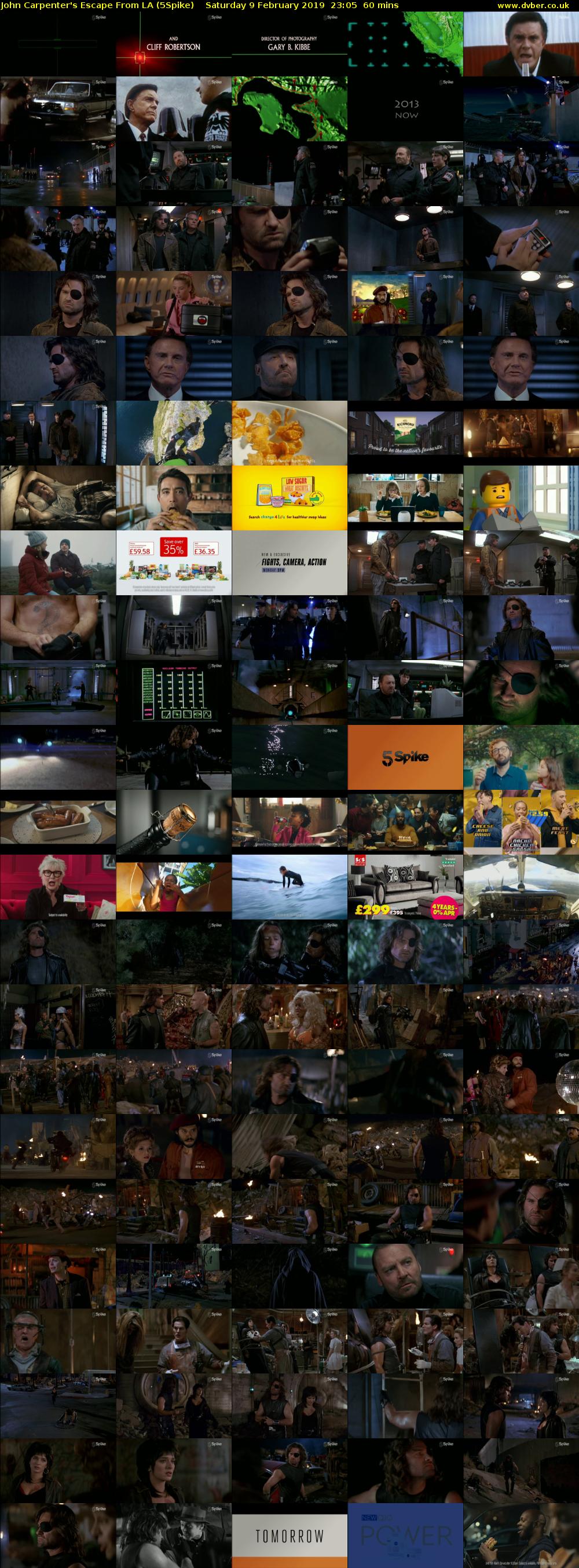 John Carpenter's Escape From LA (5Spike) Saturday 9 February 2019 23:05 - 00:05