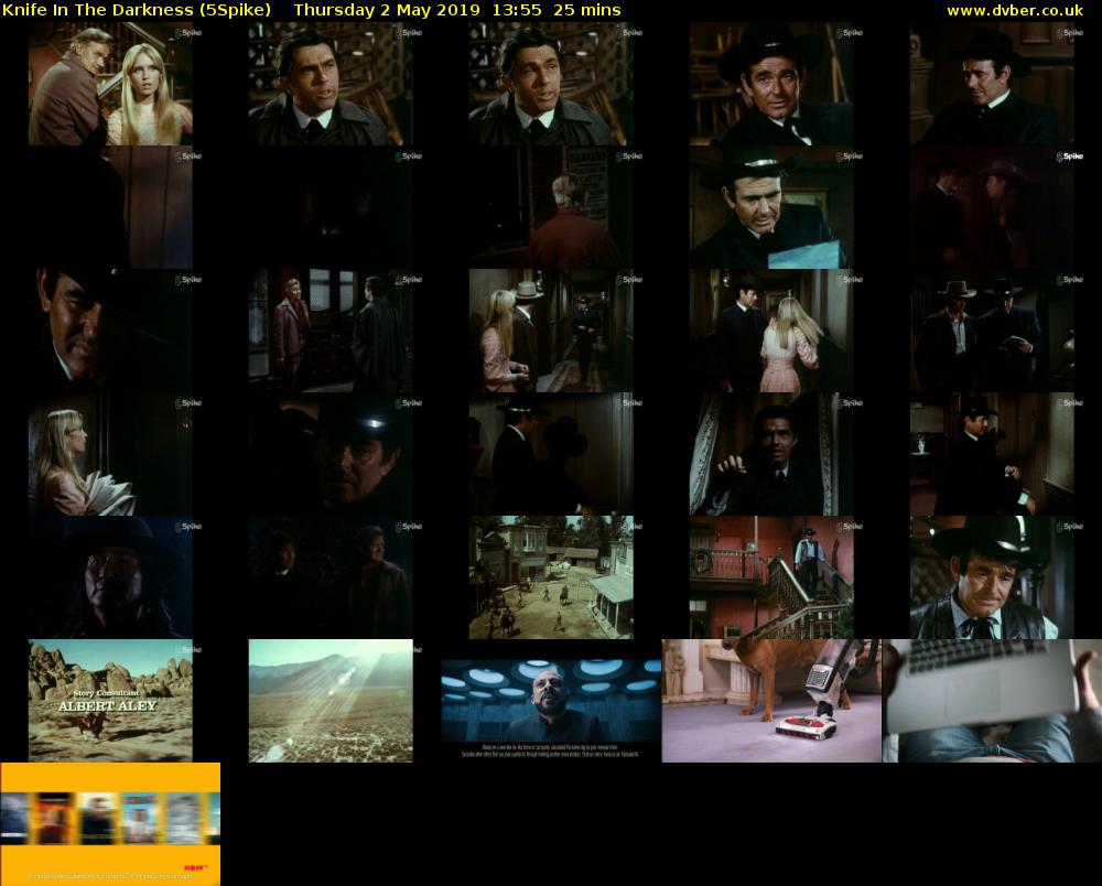 Knife In The Darkness (5Spike) Thursday 2 May 2019 13:55 - 14:20