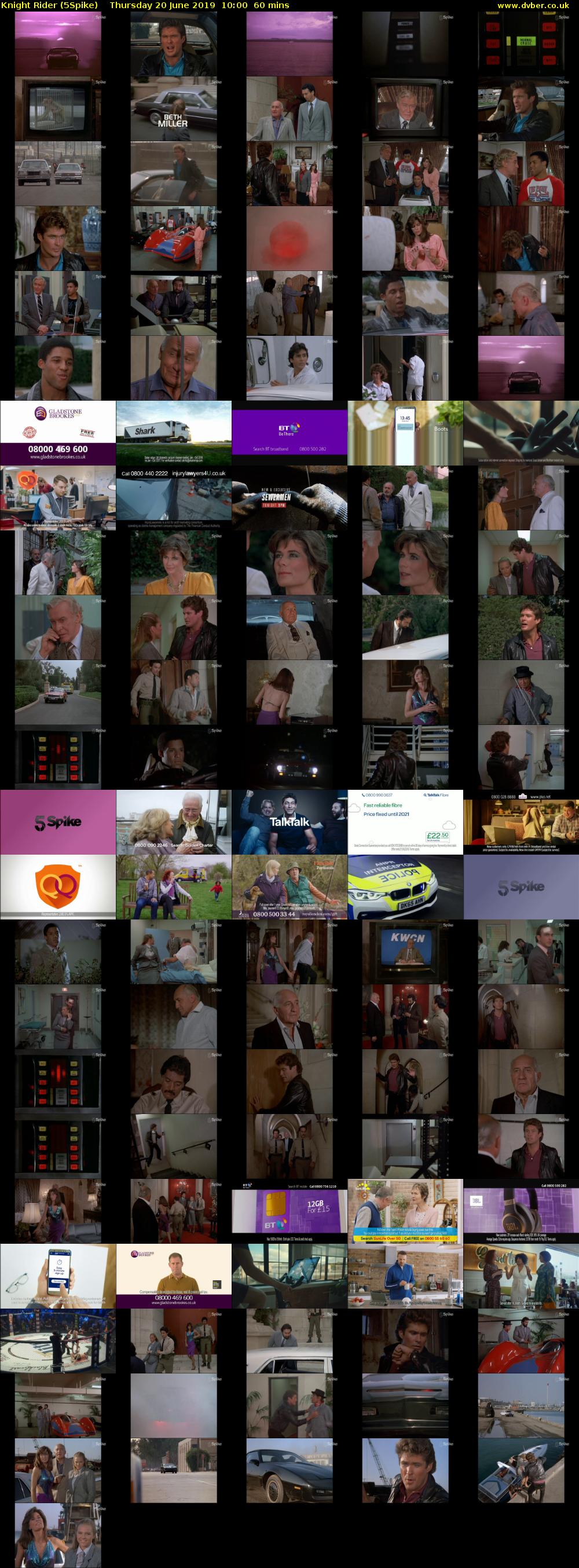 Knight Rider (5Spike) Thursday 20 June 2019 10:00 - 11:00