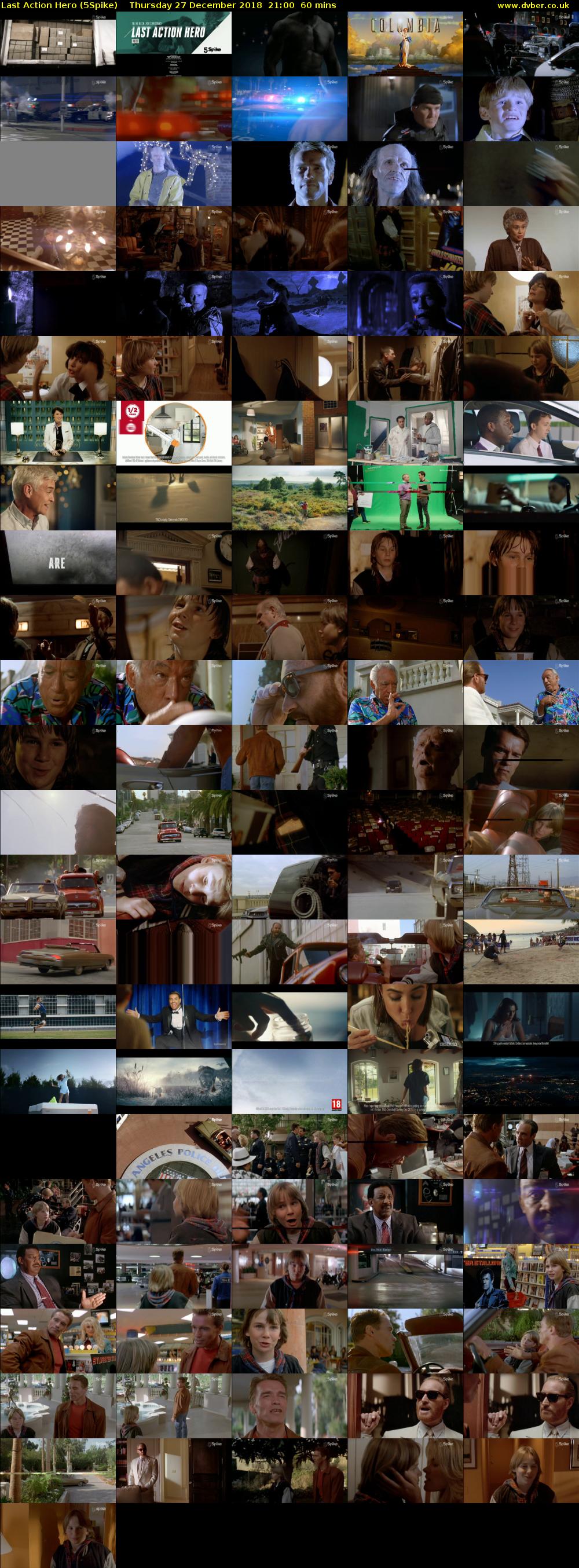 Last Action Hero (5Spike) Thursday 27 December 2018 21:00 - 22:00