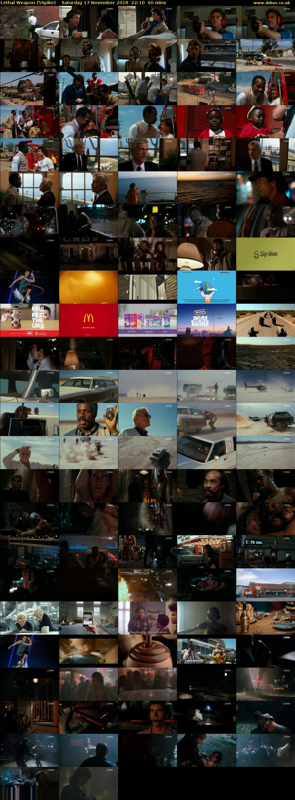 Lethal Weapon (5Spike) Saturday 17 November 2018 22:10 - 23:10