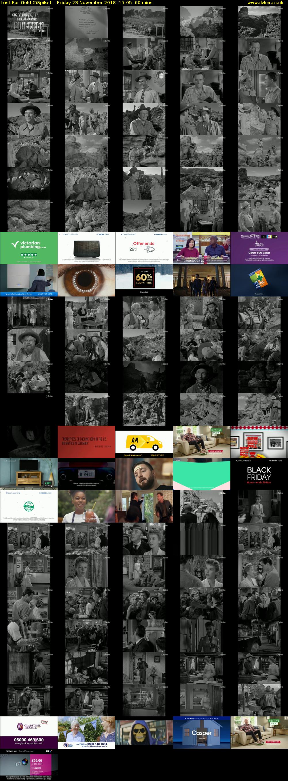 Lust For Gold (5Spike) Friday 23 November 2018 15:05 - 16:05