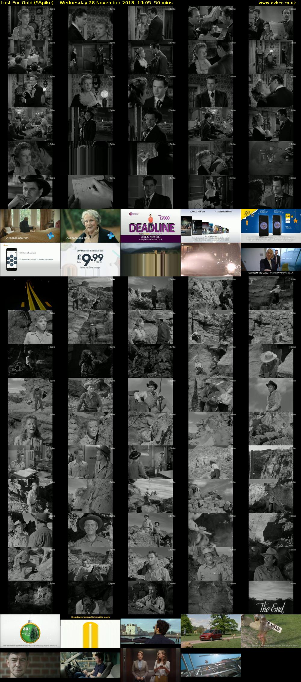 Lust For Gold (5Spike) Wednesday 28 November 2018 14:05 - 14:55