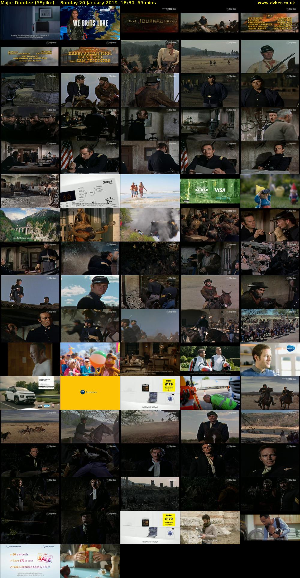 Major Dundee (5Spike) Sunday 20 January 2019 18:30 - 19:35