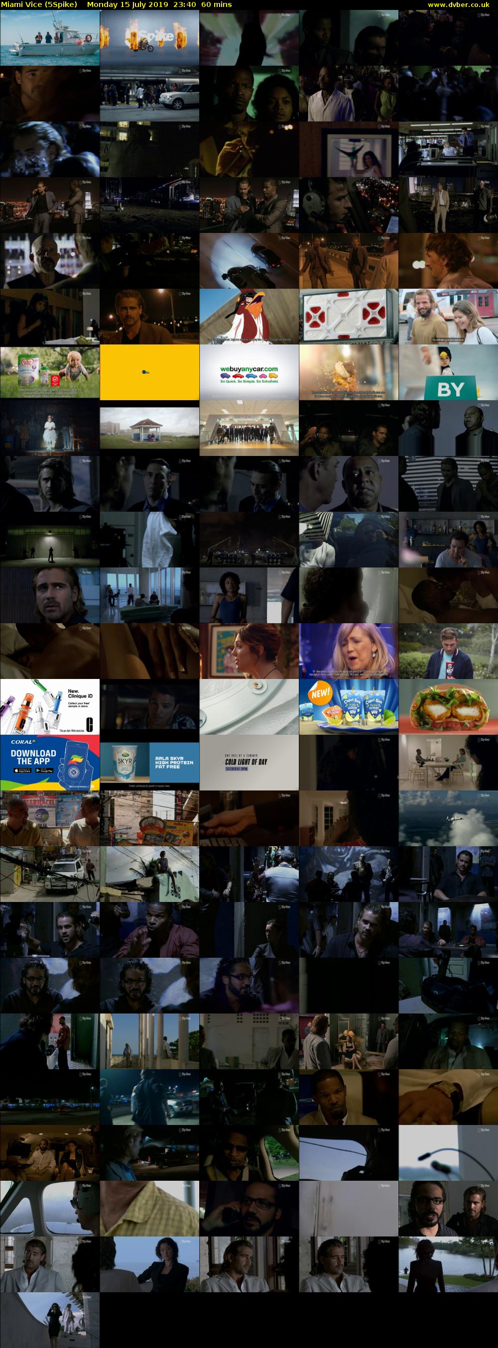 Miami Vice (5Spike) Monday 15 July 2019 23:40 - 00:40