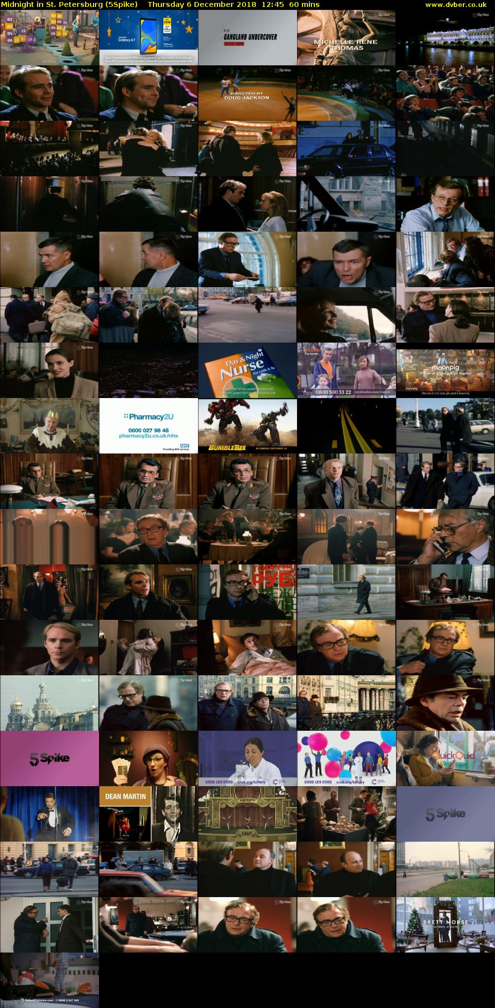 Midnight in St. Petersburg (5Spike) Thursday 6 December 2018 12:45 - 13:45