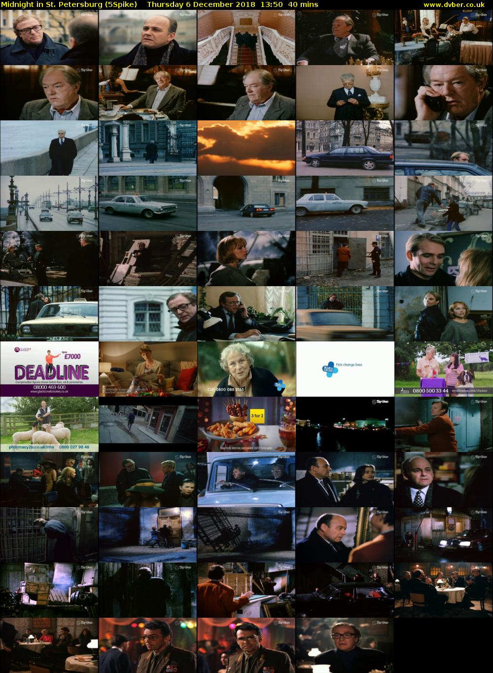 Midnight in St. Petersburg (5Spike) Thursday 6 December 2018 13:50 - 14:30