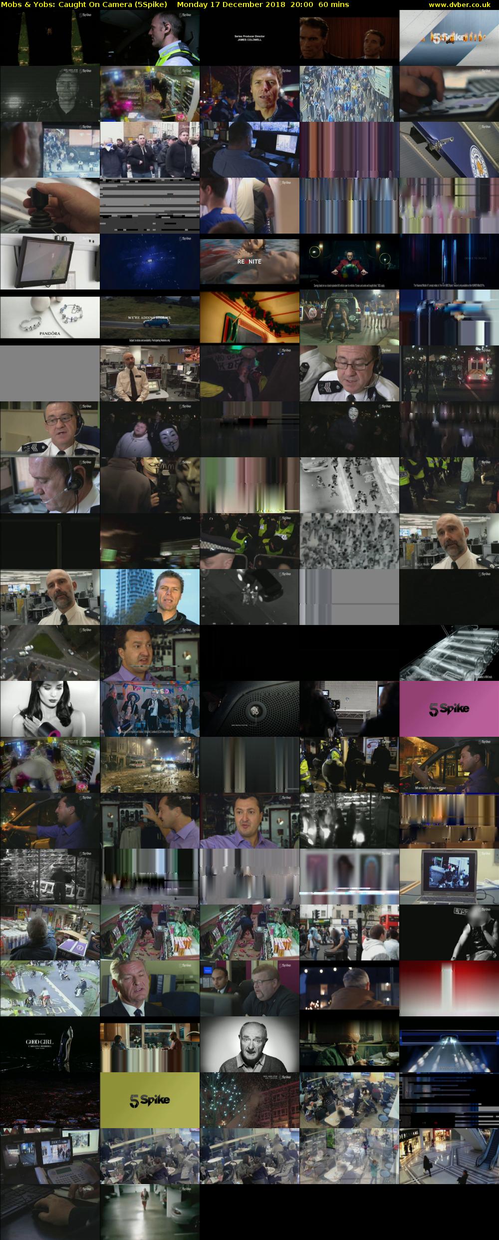 Mobs & Yobs: Caught On Camera (5Spike) Monday 17 December 2018 20:00 - 21:00