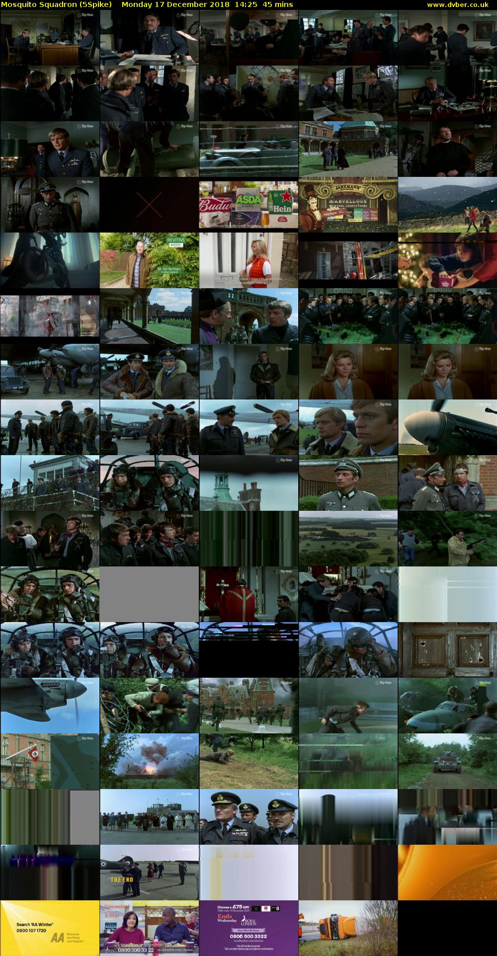 Mosquito Squadron (5Spike) Monday 17 December 2018 14:25 - 15:10