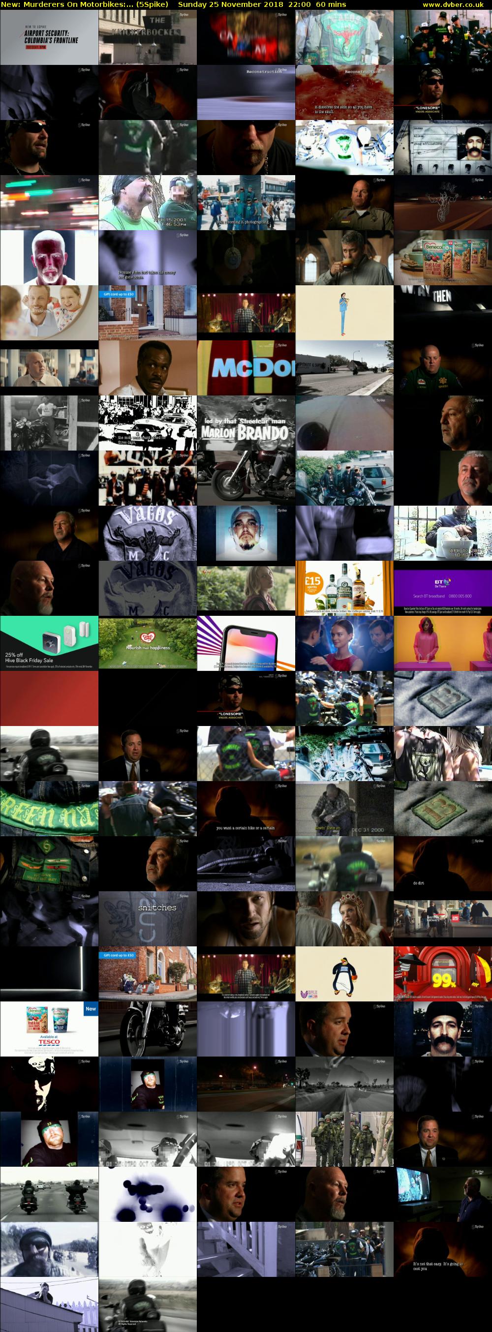 Murderers On Motorbikes:... (5Spike) Sunday 25 November 2018 22:00 - 23:00